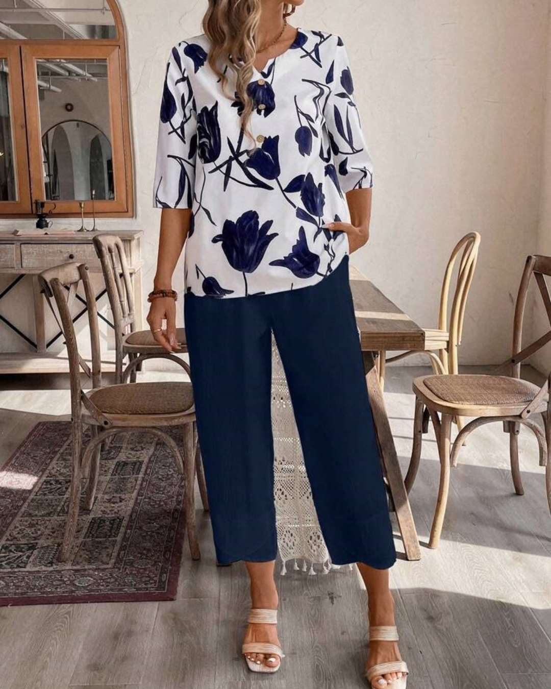 Elisa - Blusa Étnica Vibes