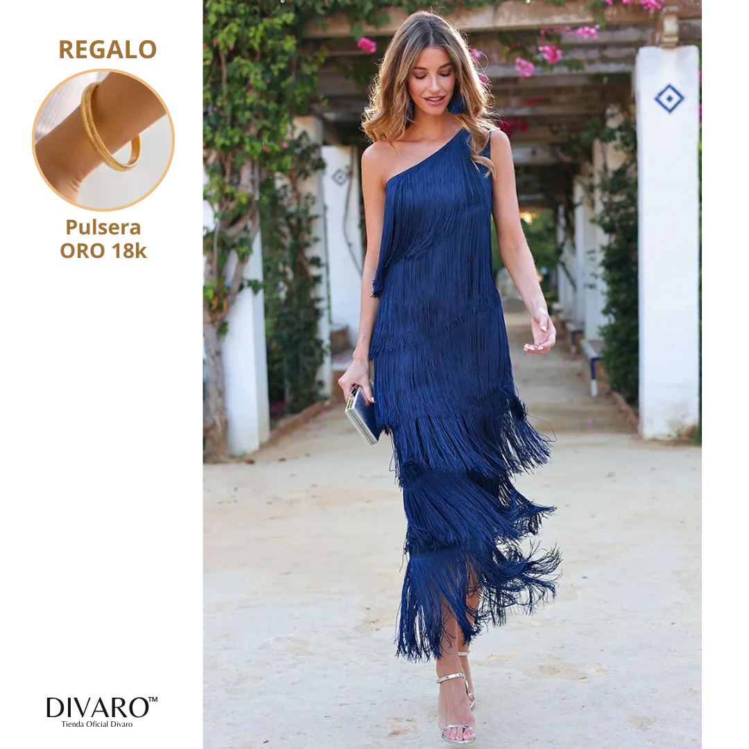 Niza - Vestido con flecos + REGALO Pulsera