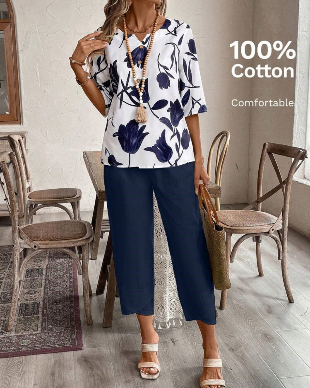 Elisa - Blusa Étnica Vibes