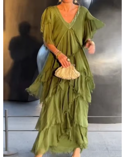 Vestido Carlota + Regalo Aretes Colgantes