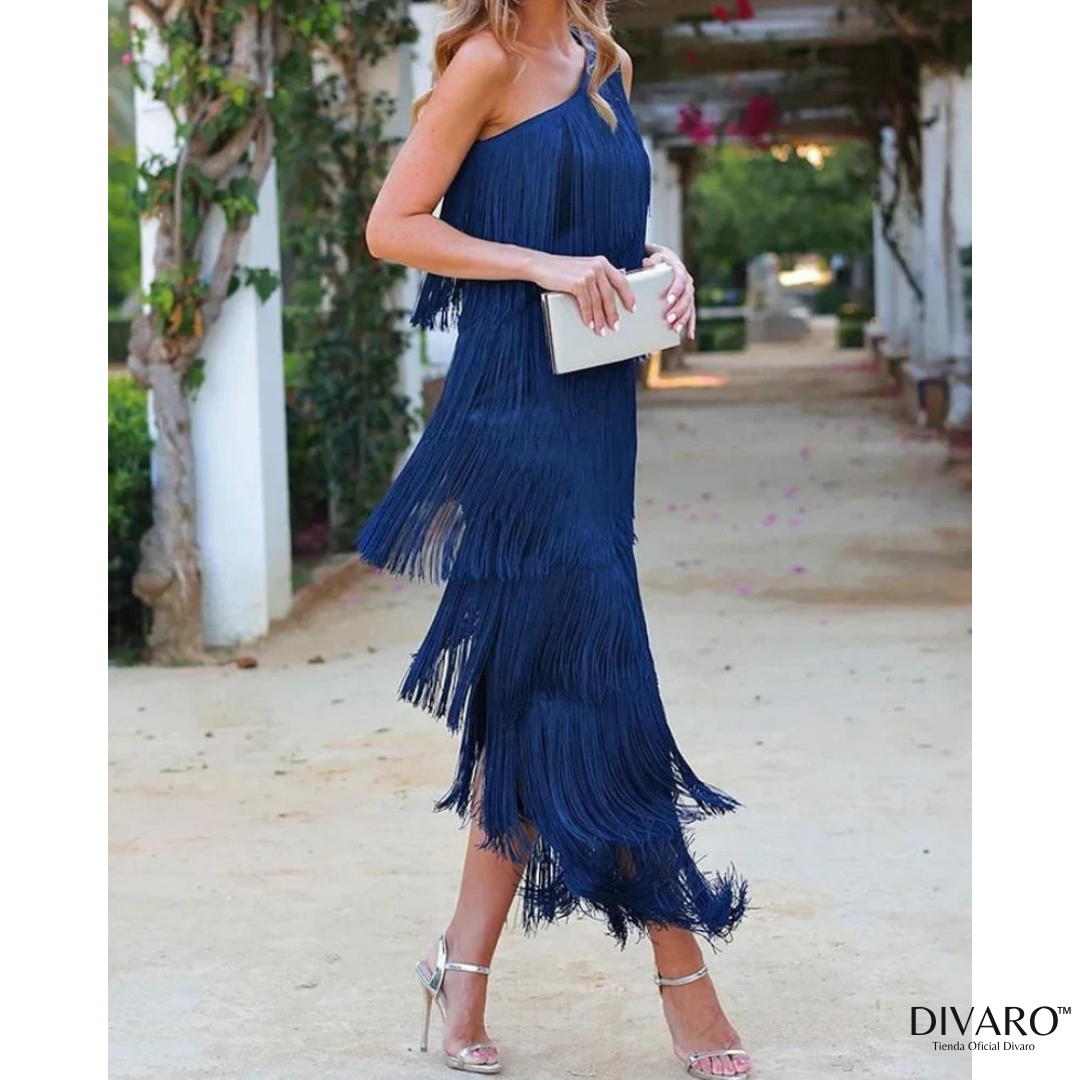 Niza - Vestido con flecos + REGALO Pulsera