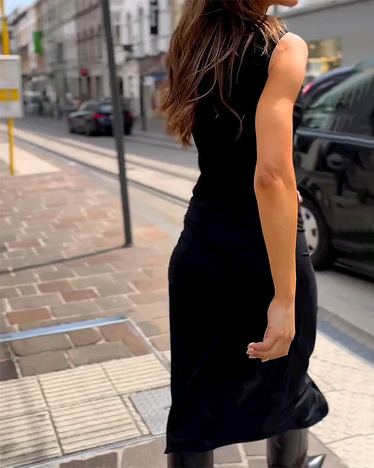 Ariadna - Vestido Largo sin Mangas