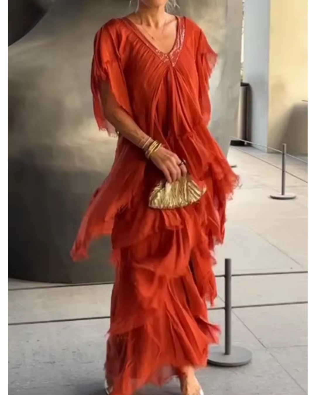 Vestido Carlota + Regalo Aretes Colgantes