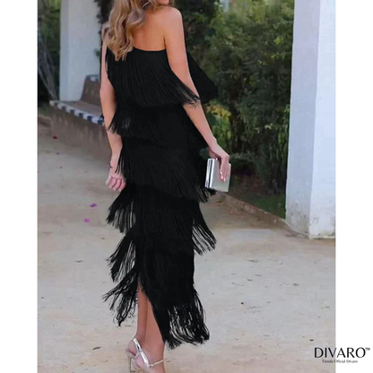 Niza - Vestido con flecos + REGALO Pulsera