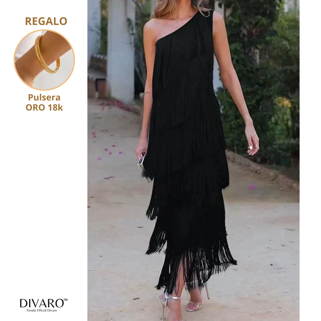 Niza - Vestido con flecos + REGALO Pulsera
